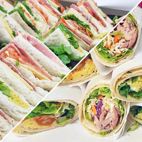 Nella's Gourmet Tucker Combination Sandwich and Wrap Platter